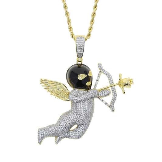 Ski Masked Angel Pendant