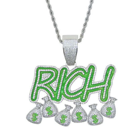 Rich Moneybag Pendant