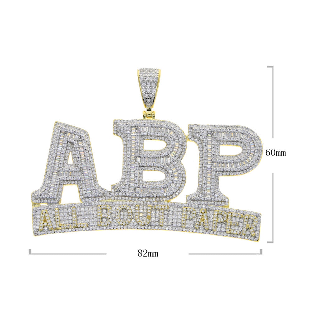 All Bout Paper Pendant