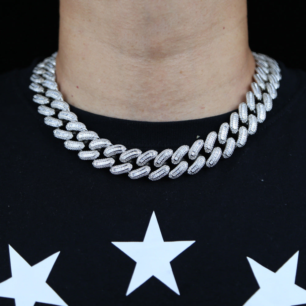 18mm Iced Out Cuban Chain