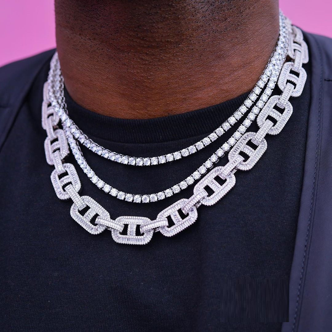 15mm Gucci Styled Link Chain Custom