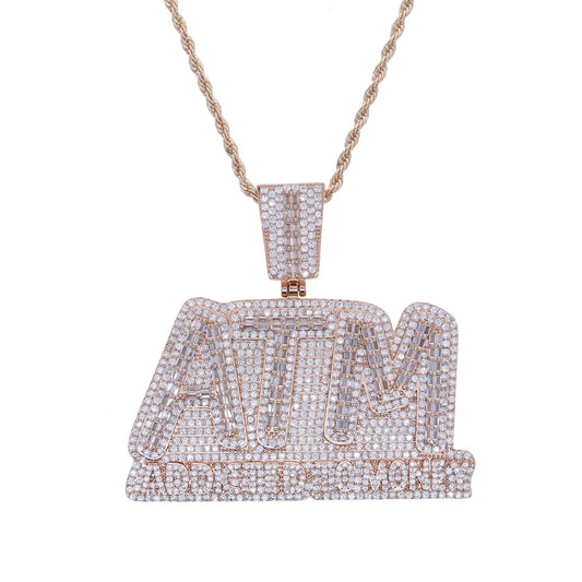 ATM Addicted to Money Pendant